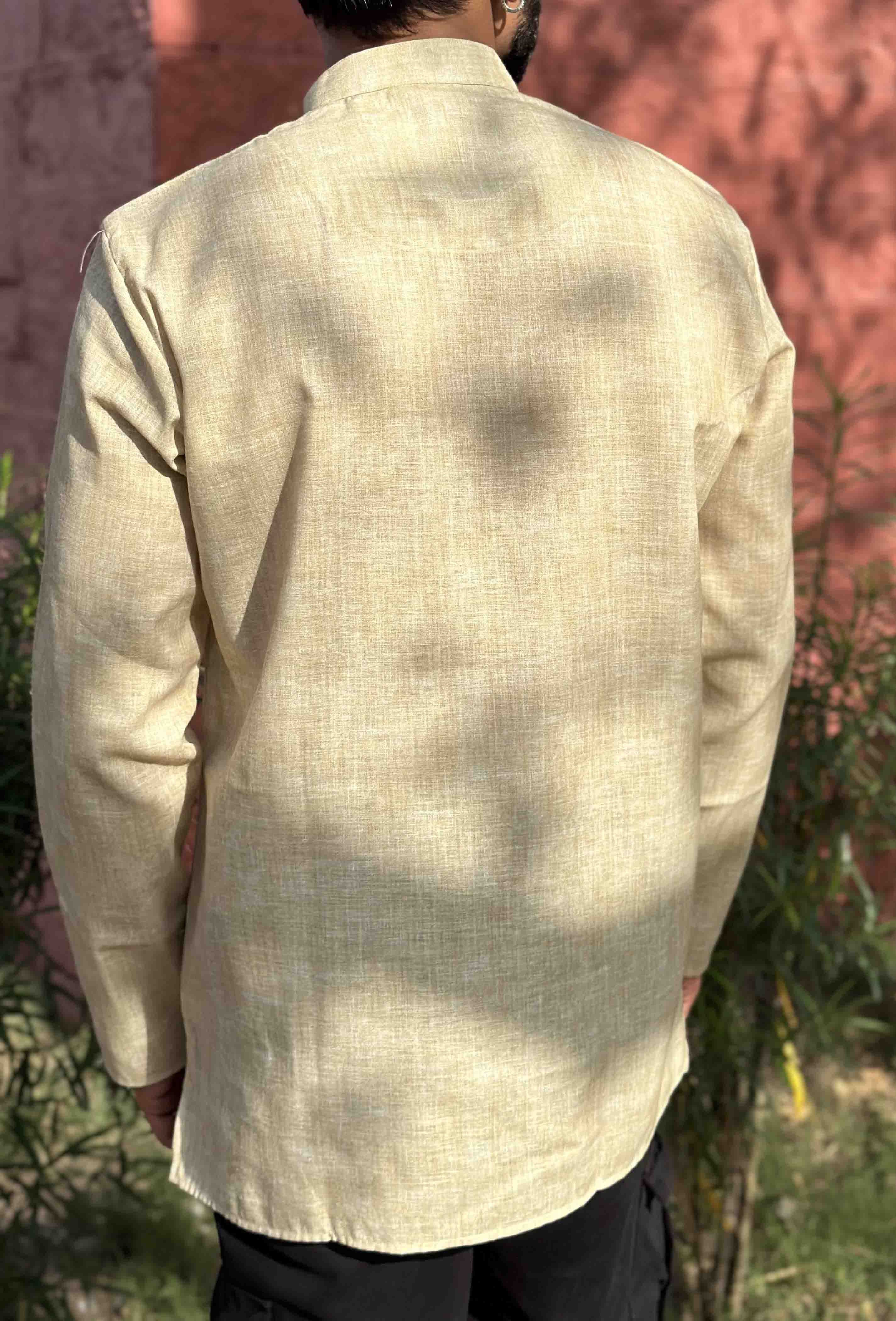 Yellow Short Kurta