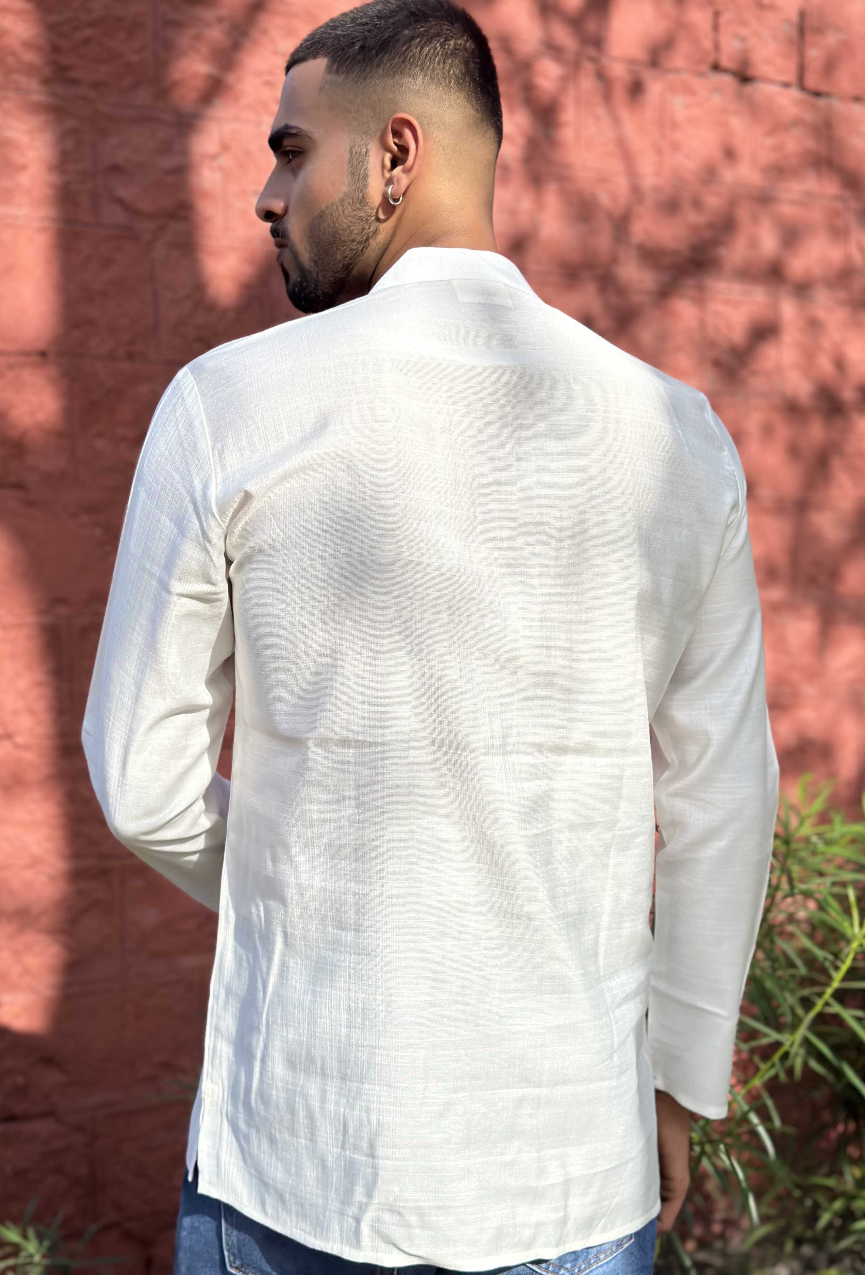 White Short Kurta