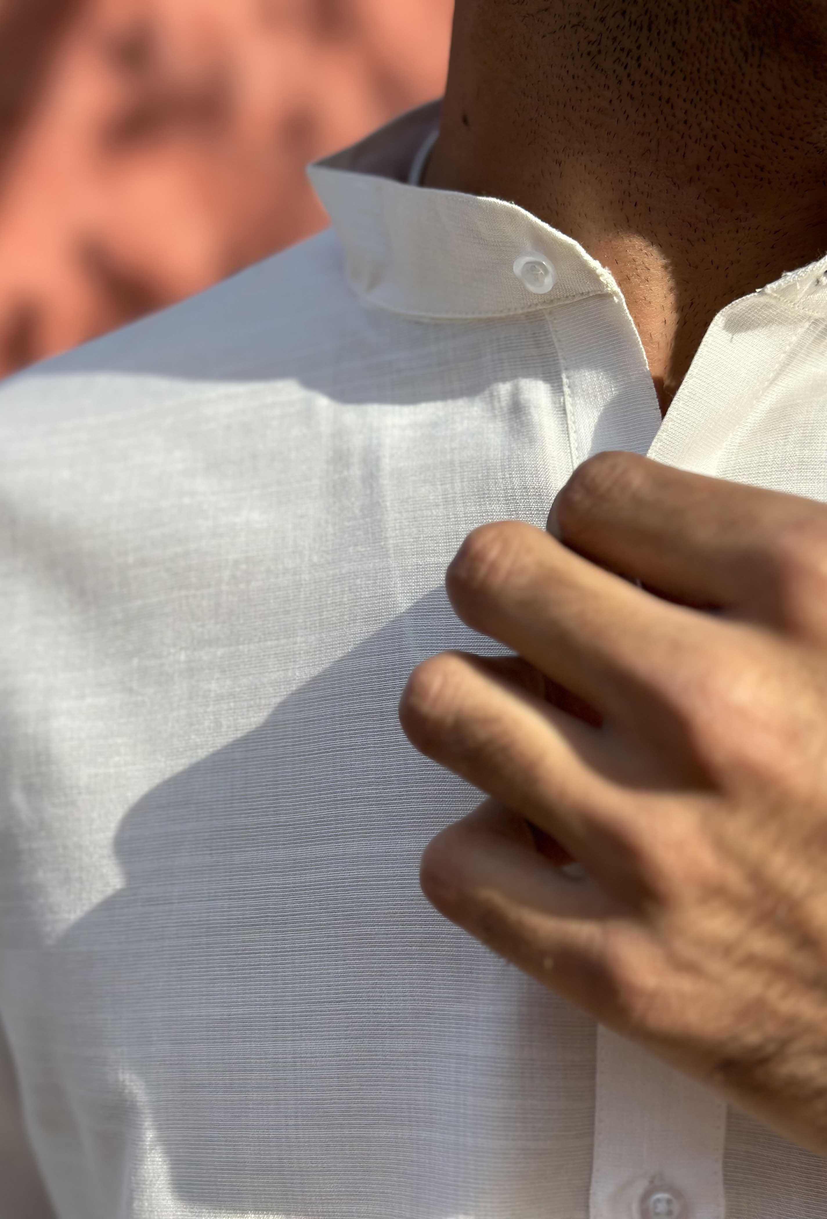 White Short Kurta