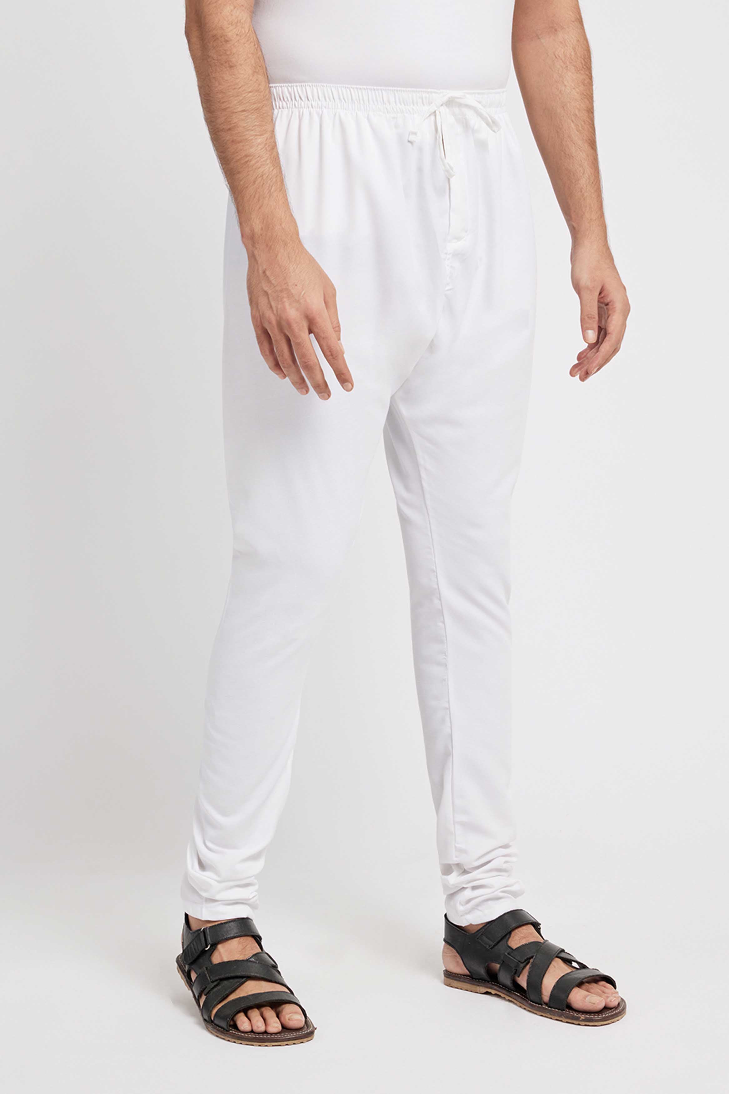 Off White Mens Churidar