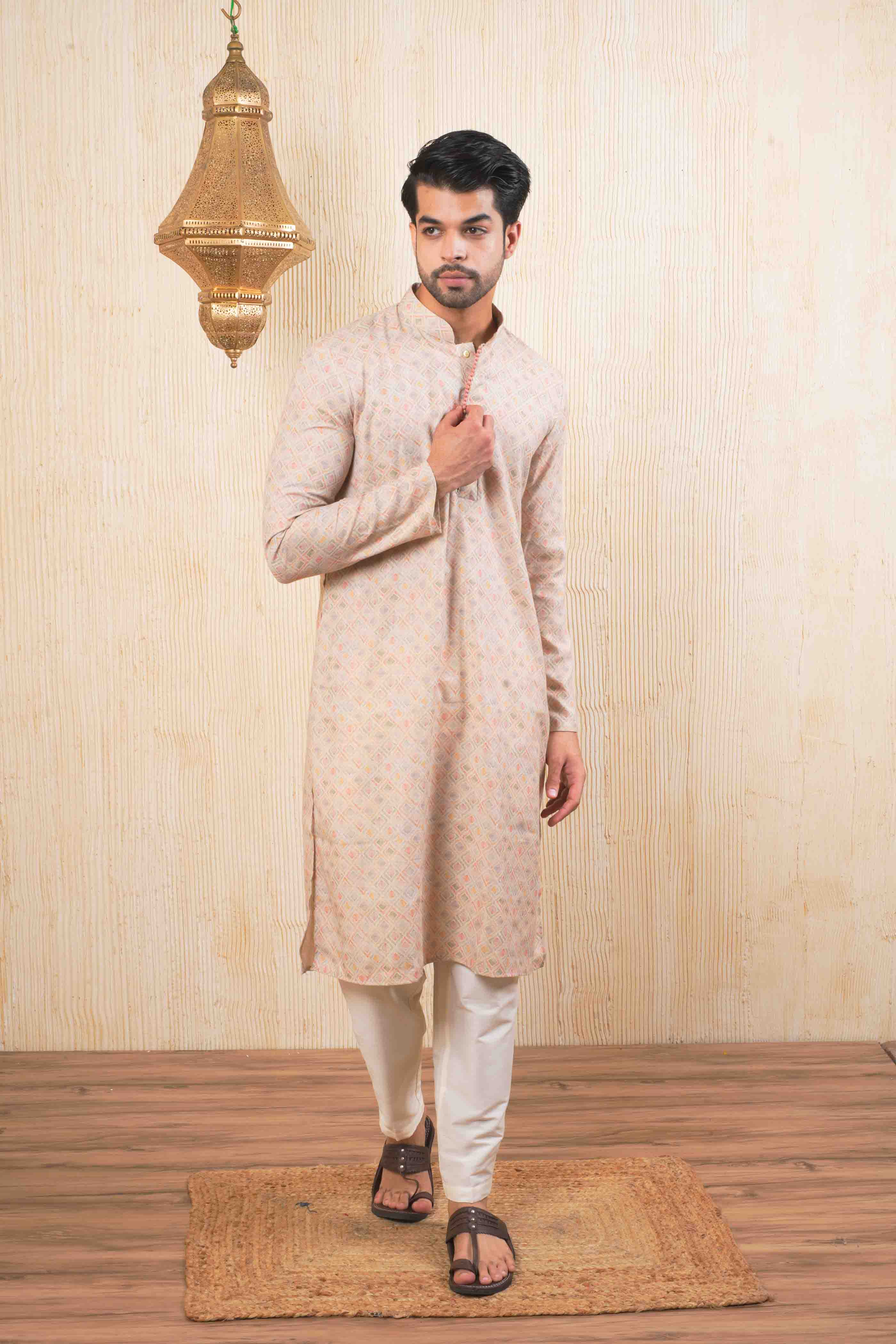 Pastel printed Kurta