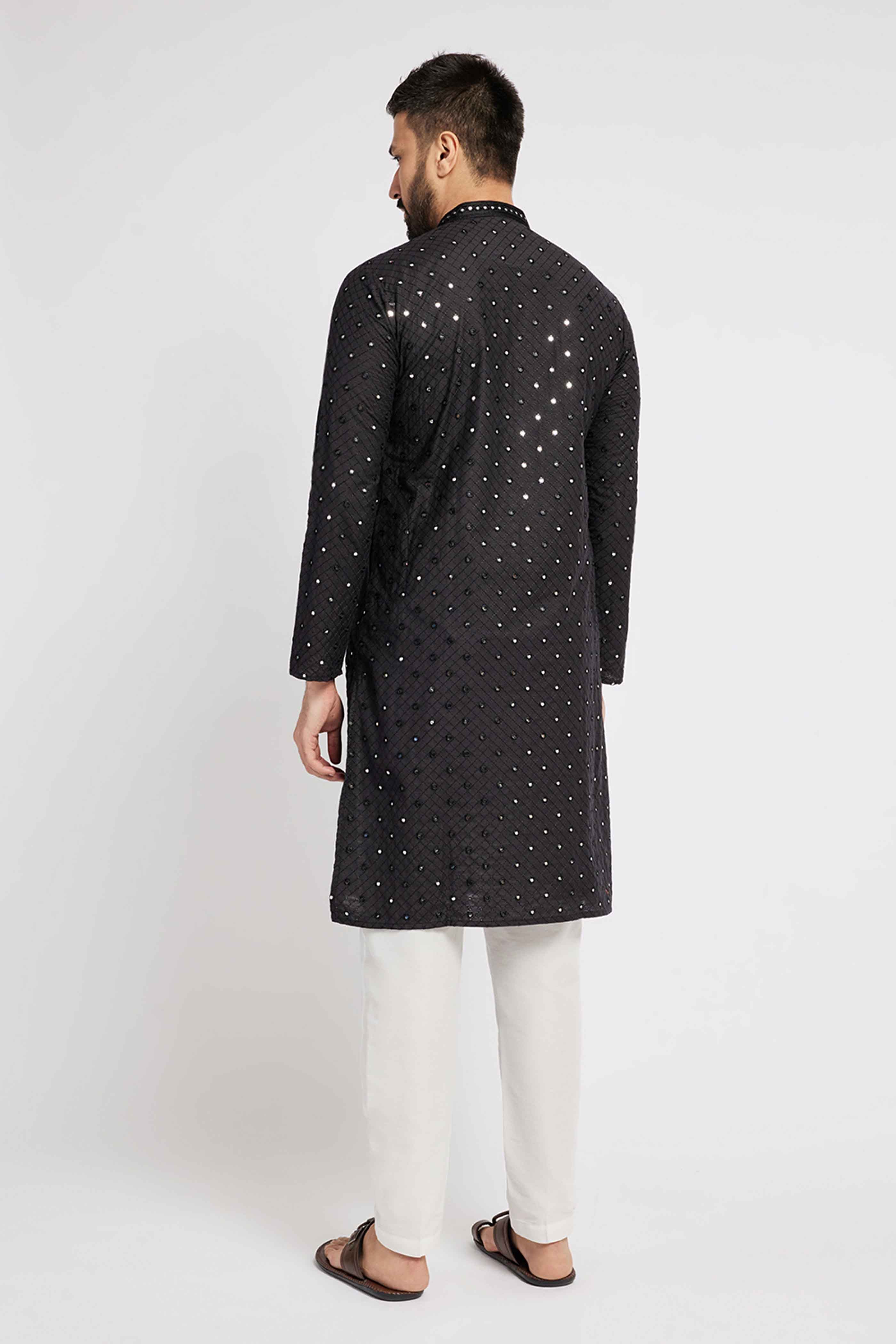 Black Mirror Work Kurta