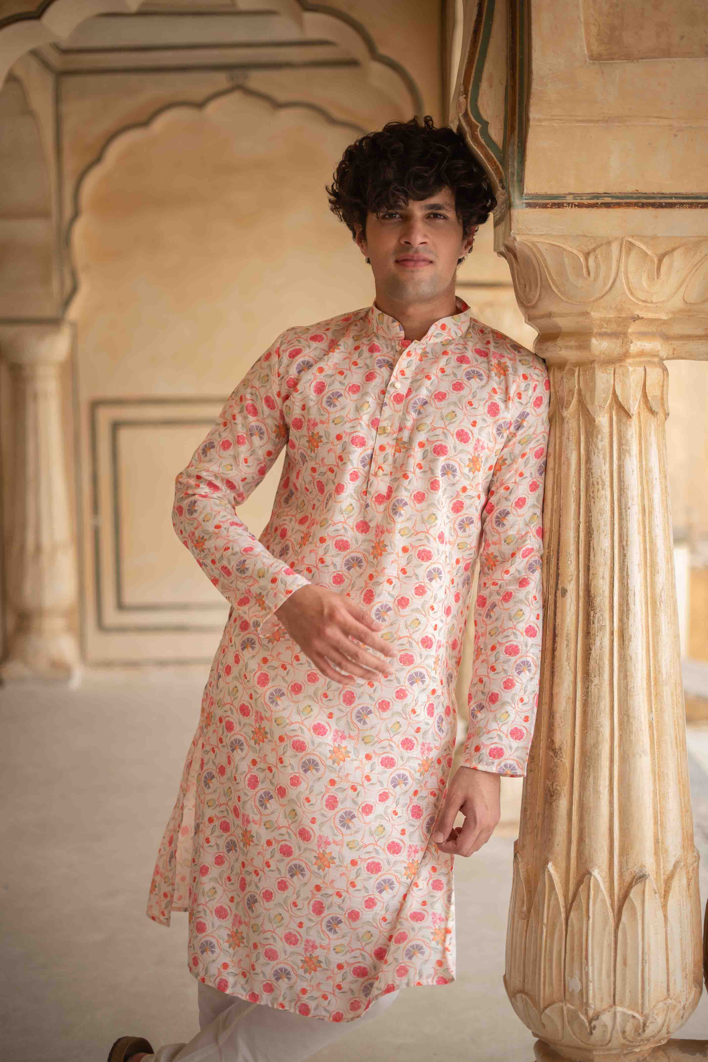 Floral Printed Kurta