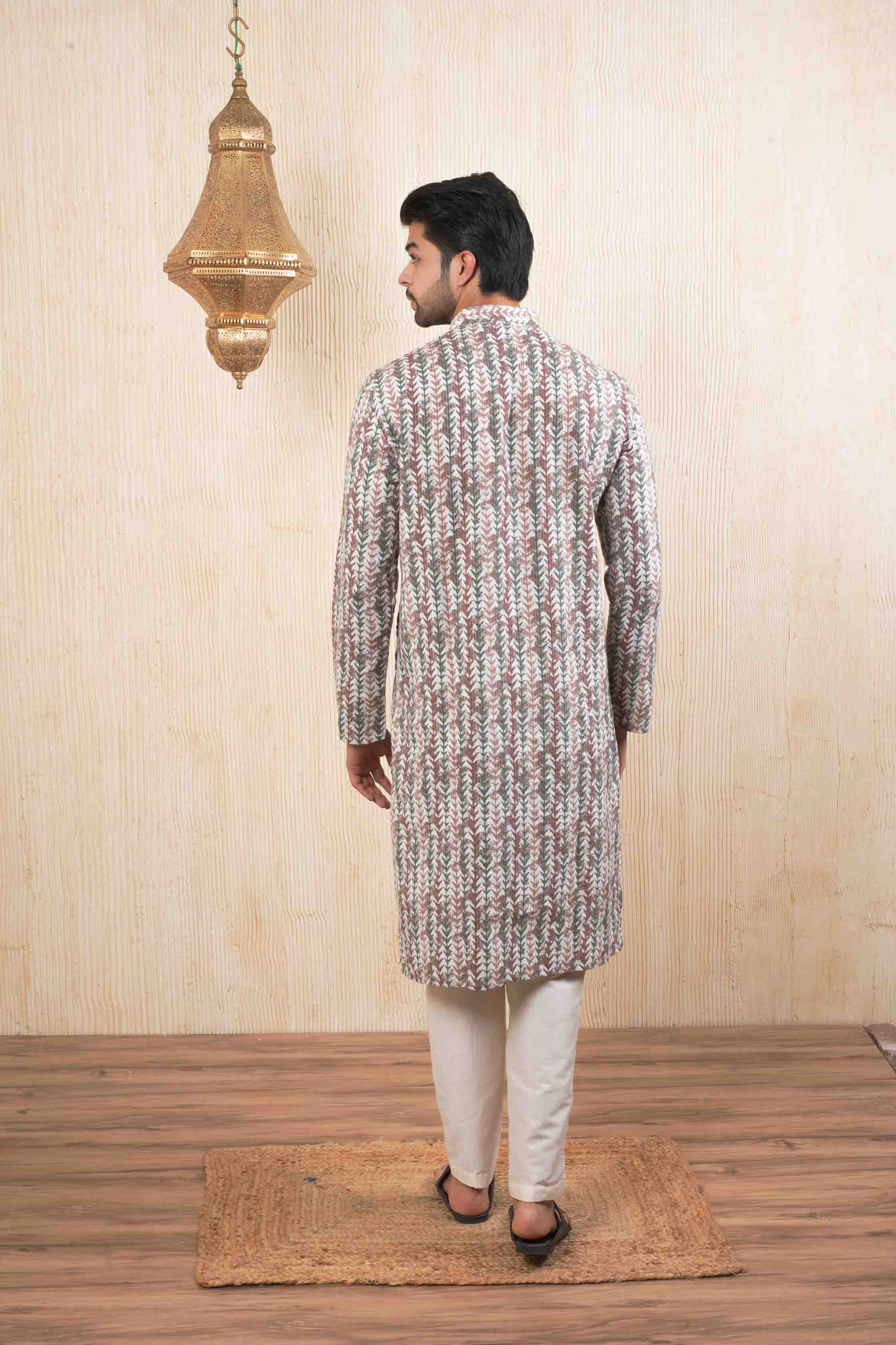 Floral Cotton Kurta