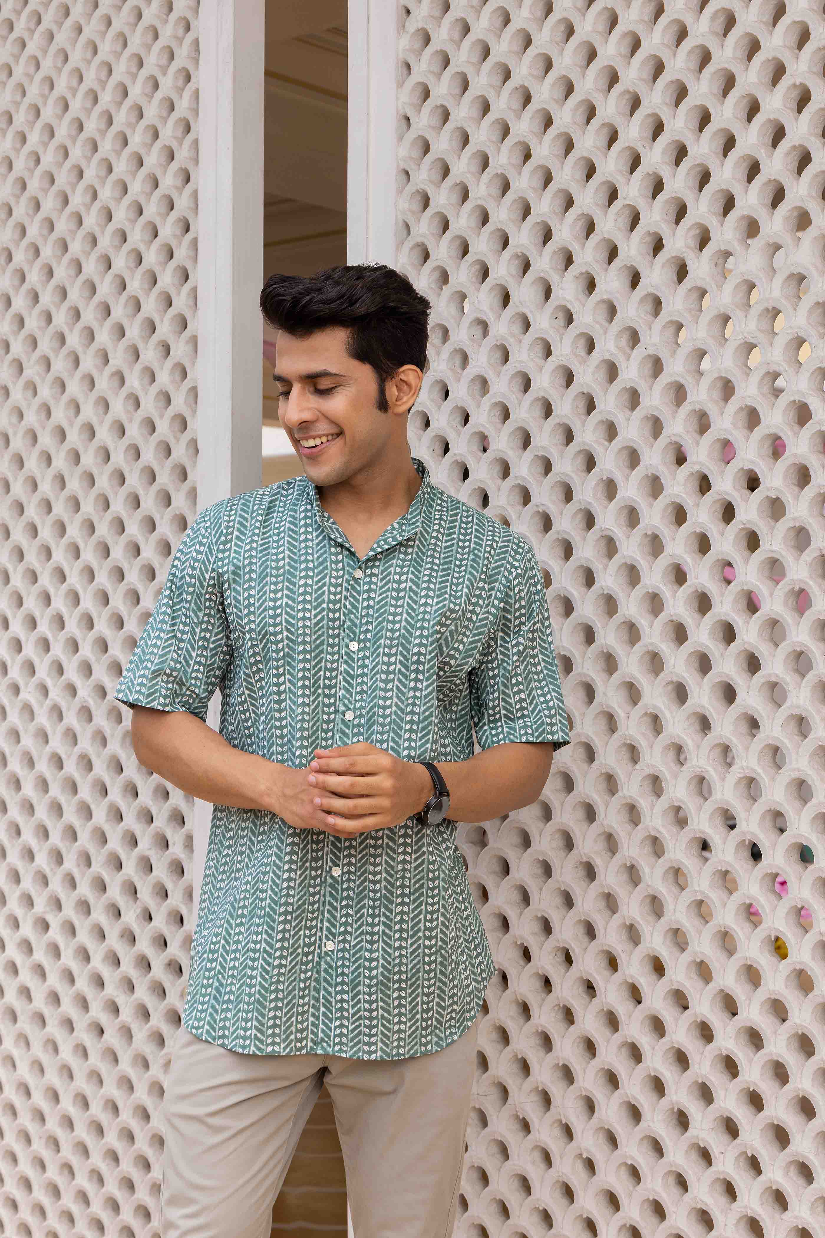 Cotton Printed Shirt Kurta