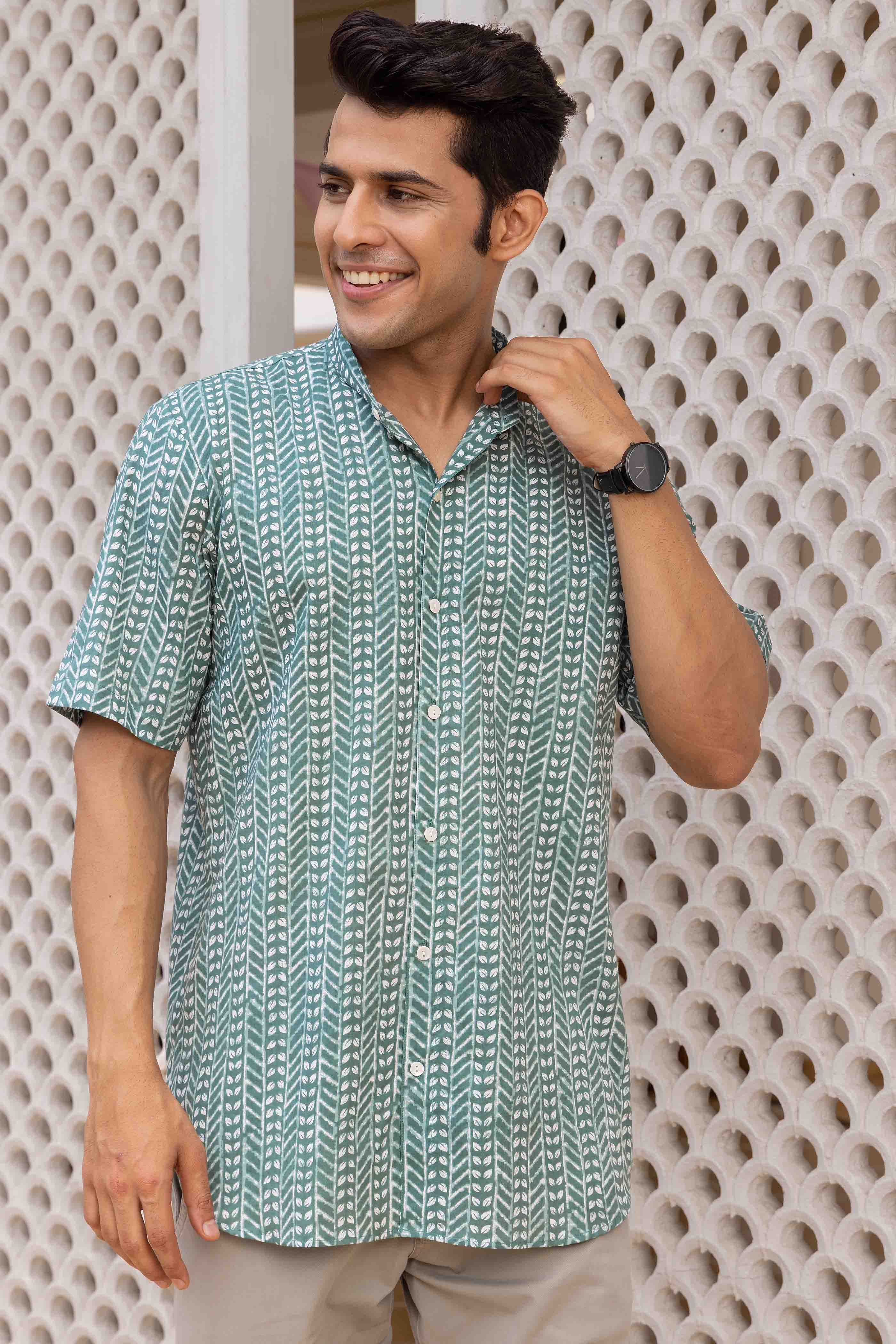 Cotton Printed Shirt Kurta