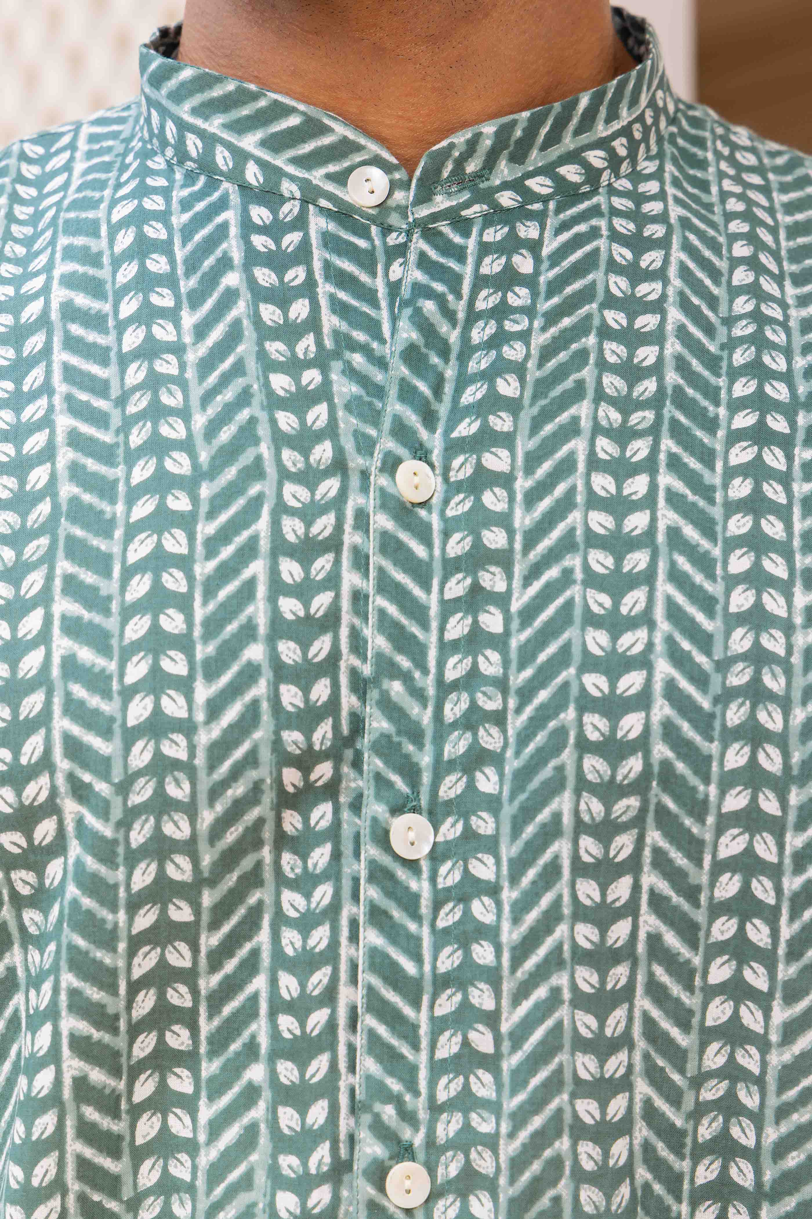 Cotton Printed Shirt Kurta