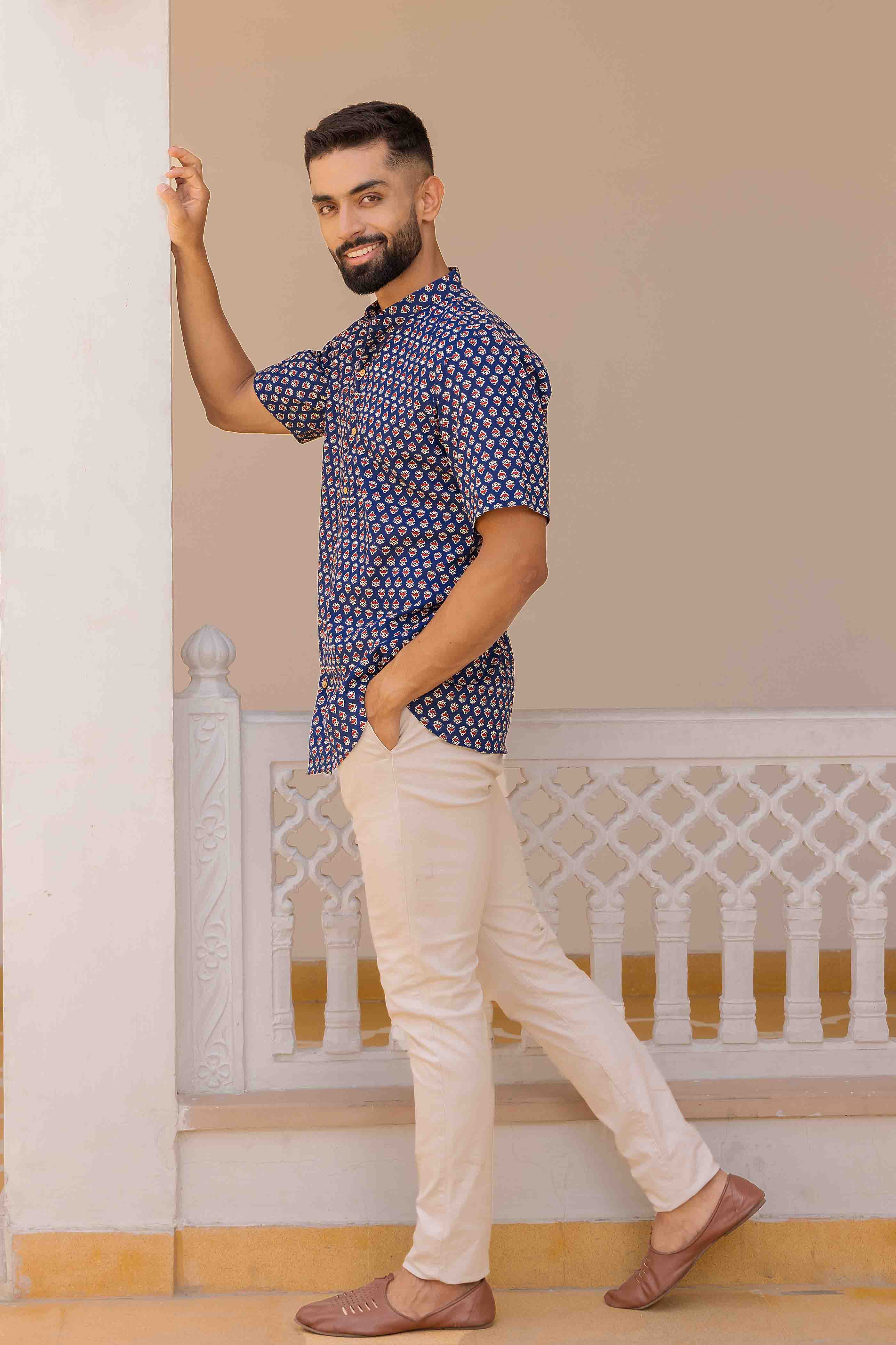 Jaipur Printed Shirt Kurta