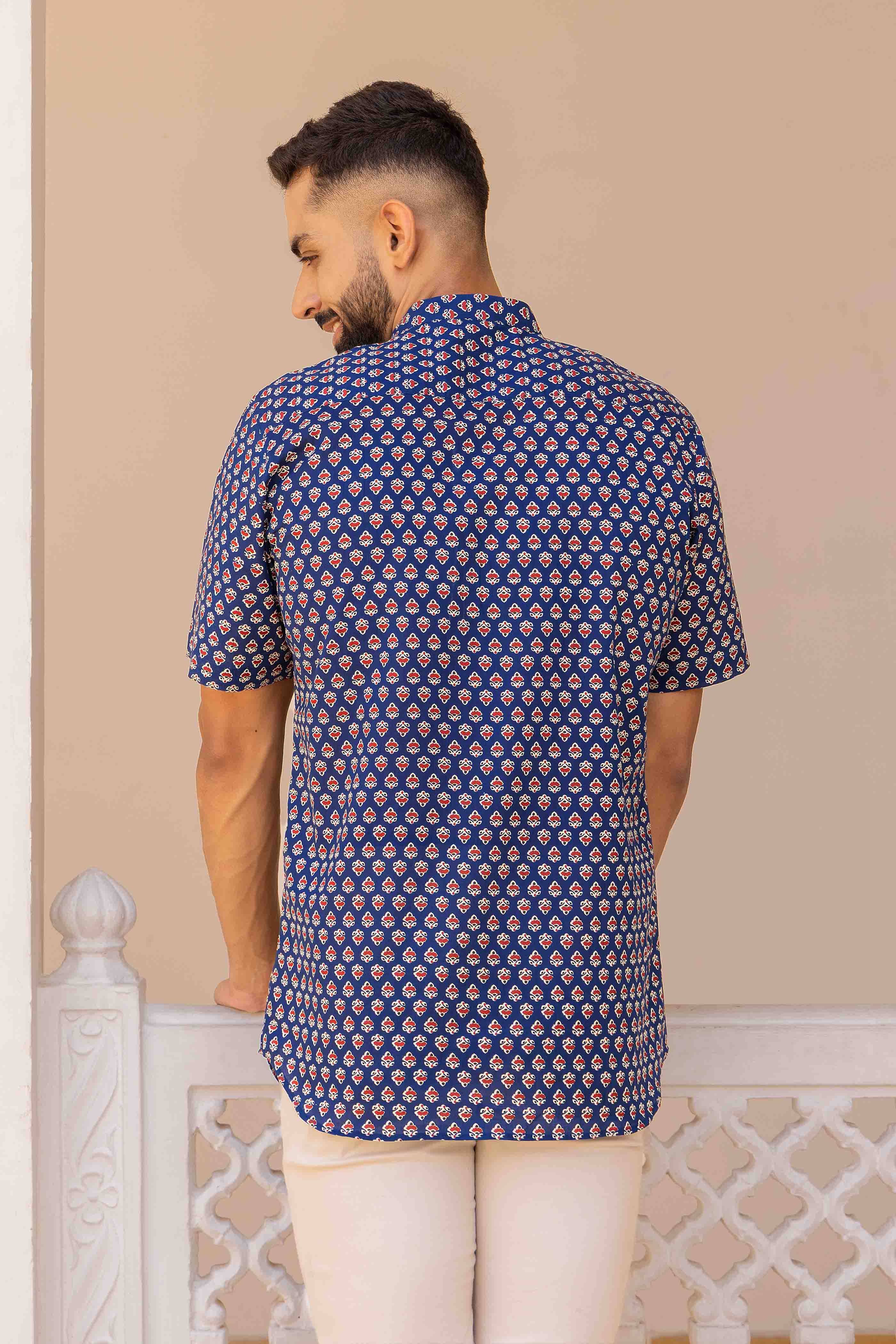 Jaipur Printed Shirt Kurta