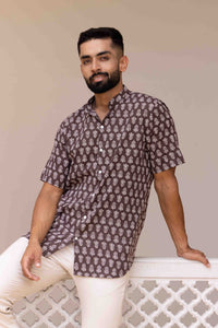 Block Printed Cotton Shirt kurta