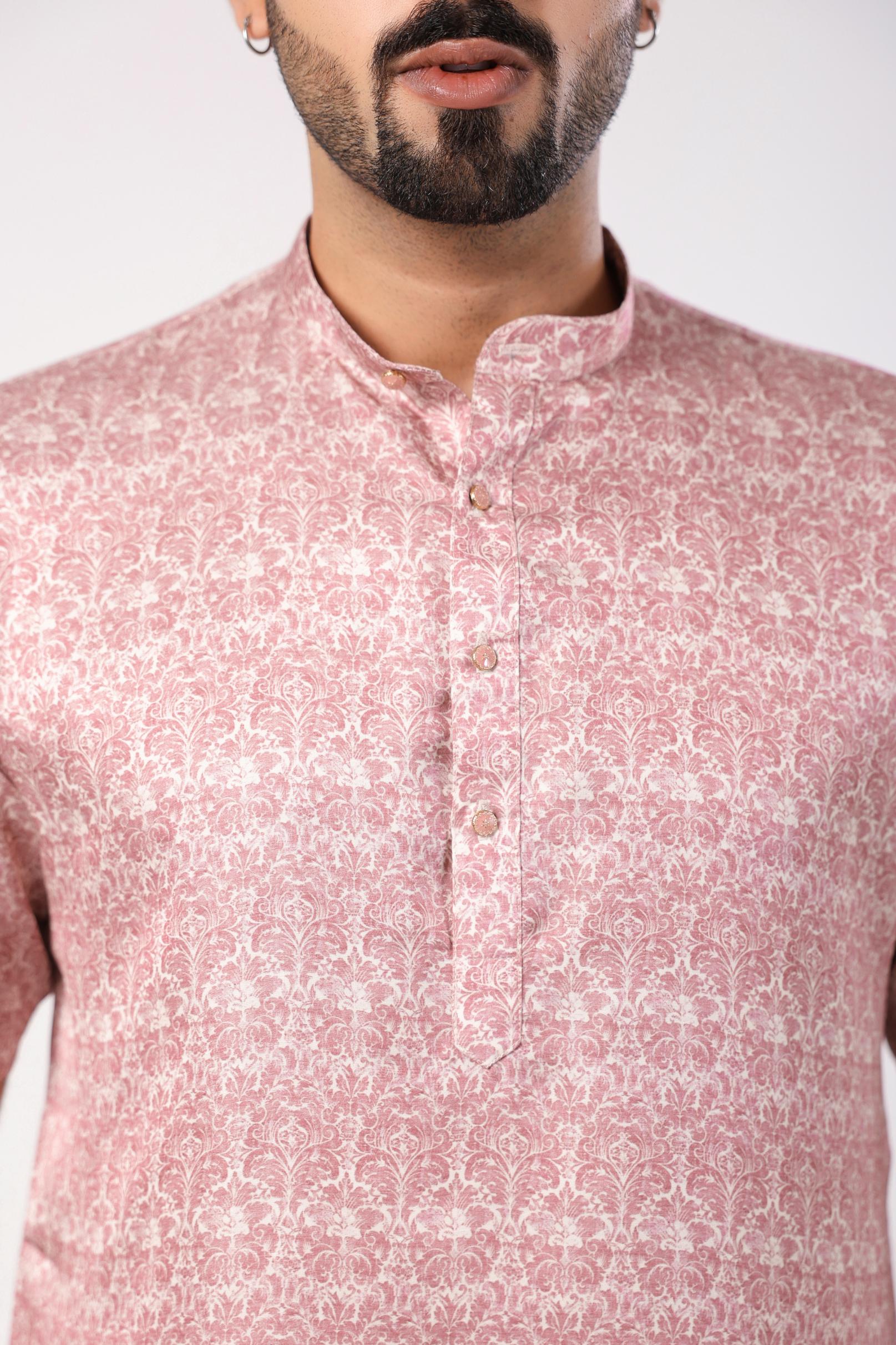 Pink Short Shirt Kurta