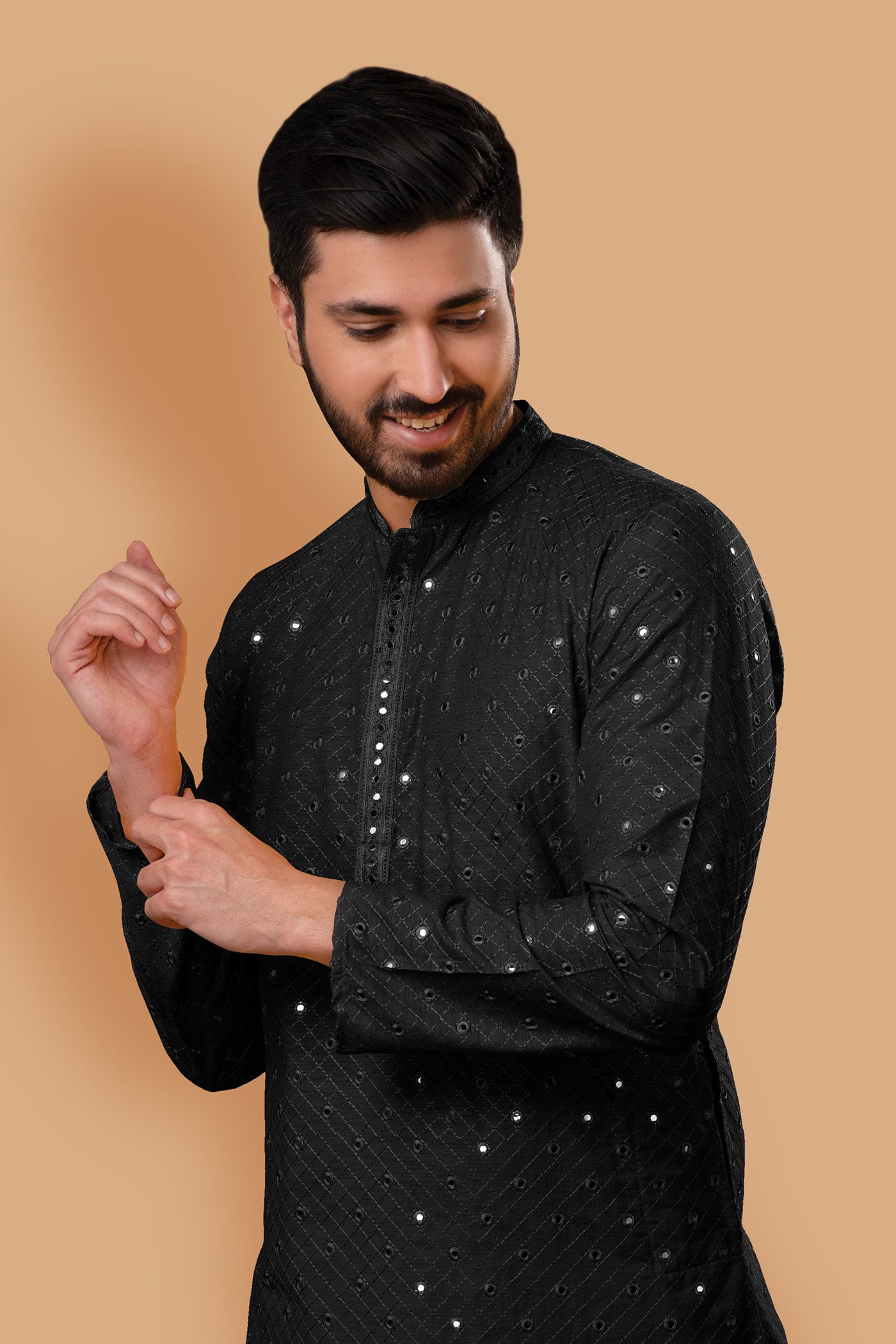 Men's Stylish Ethnic Wear Kurta Pajama Set - Men's Custom Made Suit | Men's  Custom Made Shirt | 6E Design